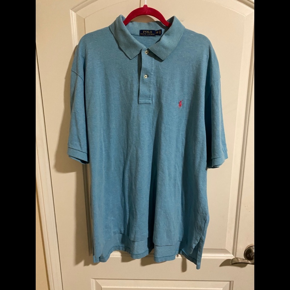 Blue Polo Ralph Lauren shirt big n tall